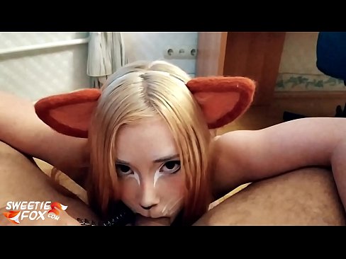 ❤️ Kitsune သည် ကွမ်းသီးကို မျိုချလိုက်ပြီး ပါးစပ်ထဲ စိမ့်ဝင်သွားသည် ❤ Sex video မှာ ငါတို့မှာ ️❤